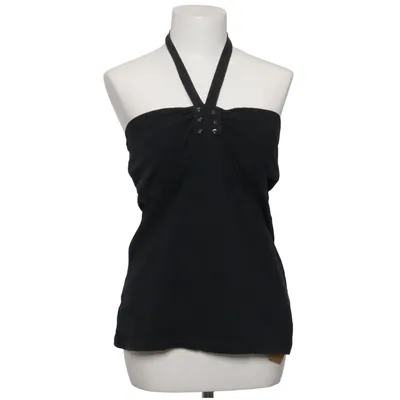 Halterneck top (Sort) fra Vixxsin Bomuld, Elastan