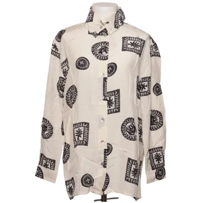 Blouse (White, Black) from Die Lingener Viscose