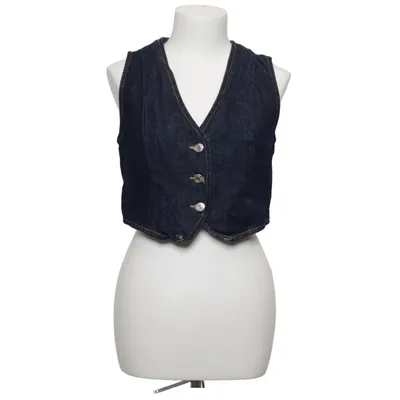 Spijker gilet (Blauw) van Zara Katoen