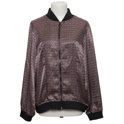 Bomberjacke (Schwarz, Rot, Weiß) von Beyond Retro