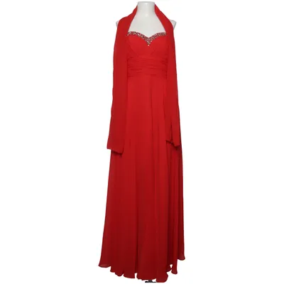 Evening gown (Red) from Kleemeier Polyester