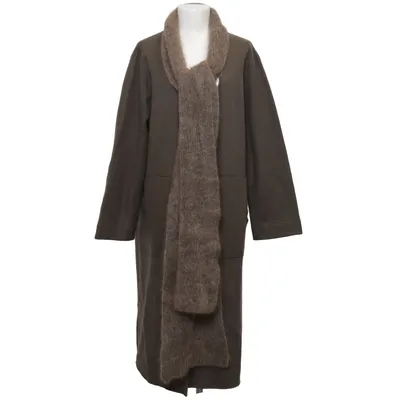 Manteau (Marron) de Zara Knit Acrylique, Laine