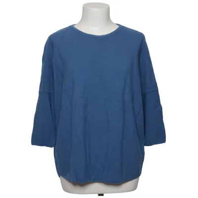Strickpullover (Blau) von Maerz Muenchen Baumwolle, Leinen, Viskose