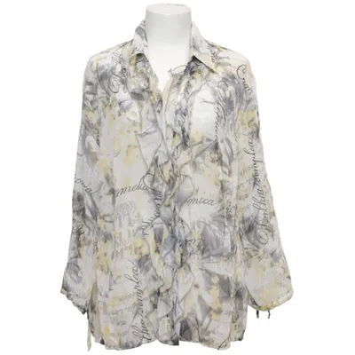 Blouse (Wit, Grijs, Geel) van Stenau