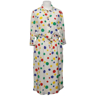 Robe chemise (Blanc, Multicolore) de TH. Braun Soie