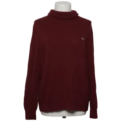 Pul à col roulé (Rouge) de GANT Coton, Polyamide, Laine