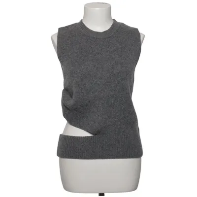 Pull sans manches (Gris) de Zara Élasthane, Polyamide, Laine