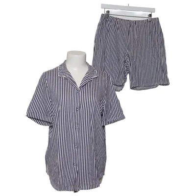 Pajamas (Blue, White) from Rösch Cotton
