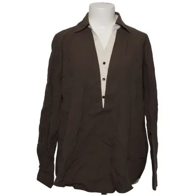 Shirt (Bruin, Beige) van Kata Katoen