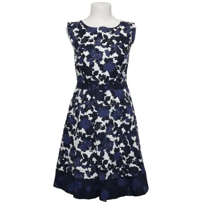 Dress (Blue, White) from Oasis Cotton, Polyester