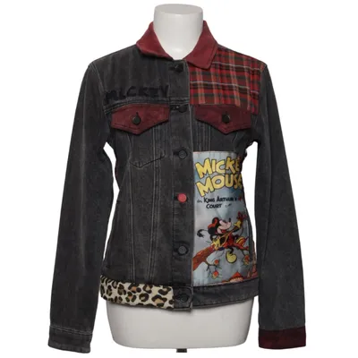 Jeansjacke (Grau, Mehrfarbig) von Desigual Disney Baumwolle, Polyamid, Polyester, Viskose