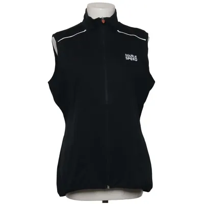 Trainingsweste (Schwarz) von Double Speed Polyester