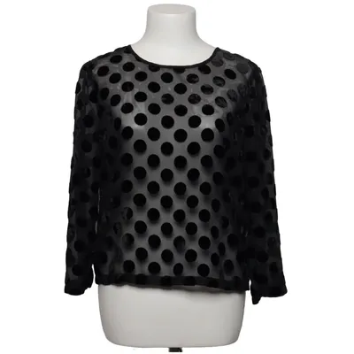 Blouse (Black) from Cooperative Polyester, Viscose