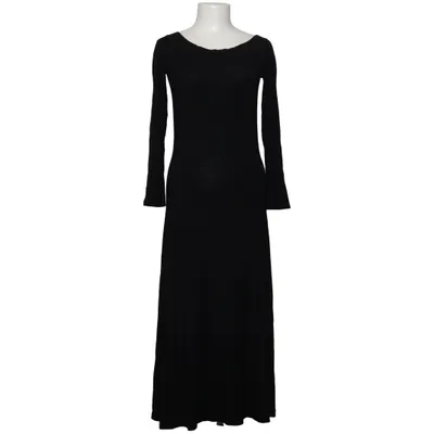 Robe longue (Noir) de DKNY Élasthane, Viscose