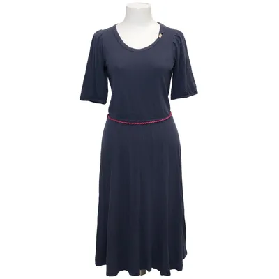 Robe (Bleu) de Danefae Élasthane, Modal, Laine