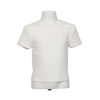 T-shirt (Wit) van H&M Katoen, Elastaan