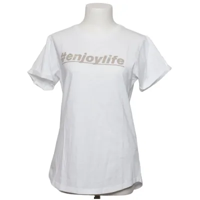 T-shirt (Wit) van Bruno Manetti Katoen