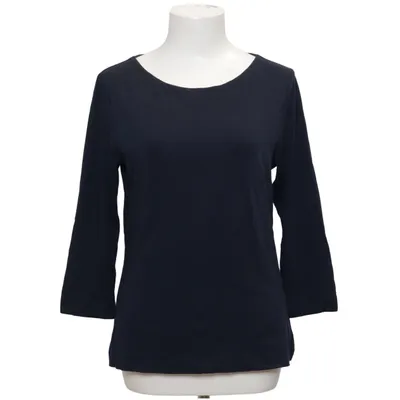 T-shirt à manches longues (Bleu) de More & More Coton, Élasthane, Modal