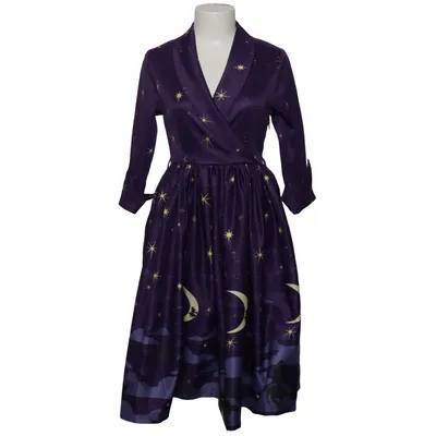 Slå-om-kjole (Vivi) fra Lindy Bop Elastan, Polyester