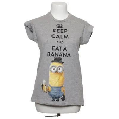 T-shirt (Gray) from Minions Cotton, Polyester