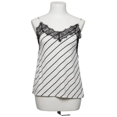 Tank Top (White, Black) from Amisu