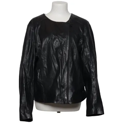 Veste en cuir (Noir) de Maze Coton, Cuir, Polyester