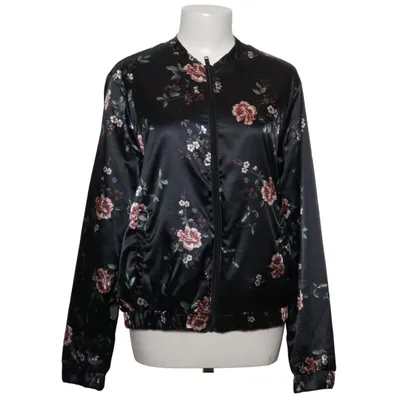 Omkeerbare jas (Zwart, Meerkleurig) van Takko Fashion Elastaan, Polyester