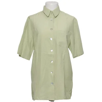 Kortärmad skjorta (Grön) från Christine Polyester, Viskos