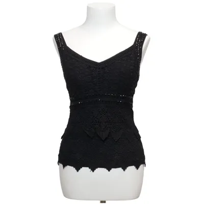 Top (Black) from GiorGia Cotton, Elastane, Polyester