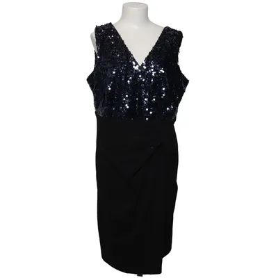 Robe de cocktail (Bleu, Noir) de Yessica Élasthane, Polyamide, Polyester