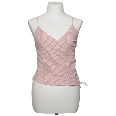 Tanktop (Pink, Orange, Hvid) fra Bershka Bomuld, Elastan