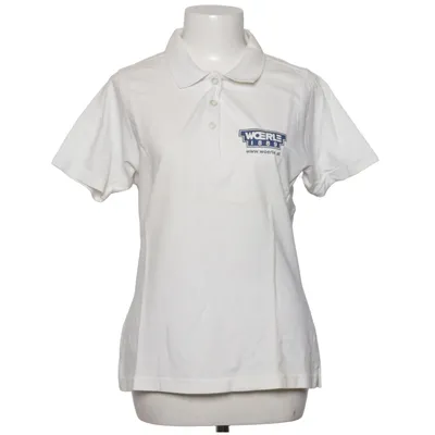 Poloshirt (Weiß) von Printer Active Wear Baumwolle