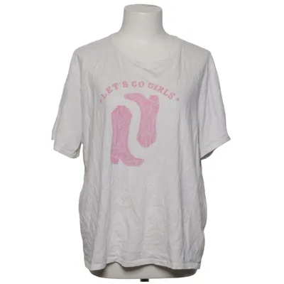 T-shirt (Vit, Rosa) från Women Bomull