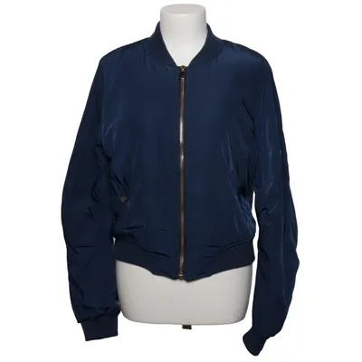 Bomberjack (Blauw) van Cherry Koko Katoen, Elastaan, Polyester