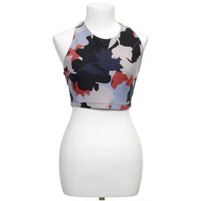 Crop top (Black, Blue, Red, Multicolored) from DKNY Sport Elastane, Polyamide