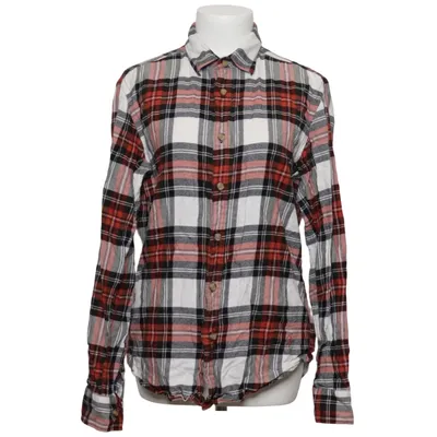 Flanellen overhemd (Rood, Wit, Zwart) van JW Anderson x Uniqlo Katoen