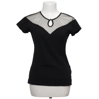 Top (Schwarz) von Banned Retro Baumwolle