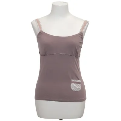 Tank Top (Gray, Multicolored) from Queentex Cotton, Elastane