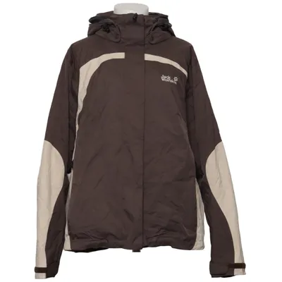 Allvädersjacka (Brun, Vit) från Jack Wolfskin Polyester