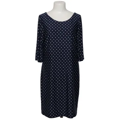 Dress (Blue, White) from Single Elastane, Polyester