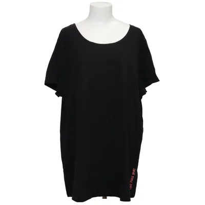 T-shirt (Noir) de Bonprix Collection Coton, Élasthane