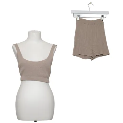 Set (Ribbed Knitted Bralet) van Nu-In Katoen, Polyester
