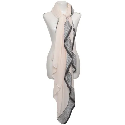 Sjal (Beige, Sort) fra Ystrdy Polyester