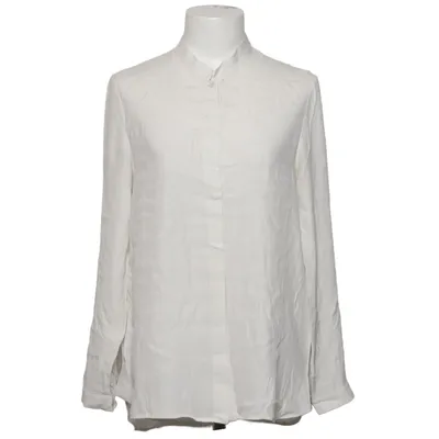 Blouse (Blanc) de Le Tricot Perugia Élasthane, Soie