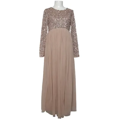 Maternity dress (Beige) from Maya Deluxe Maternity Polyester