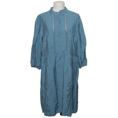 Robe (Bleu) de Zizzi Coton, Polyamide, Viscose