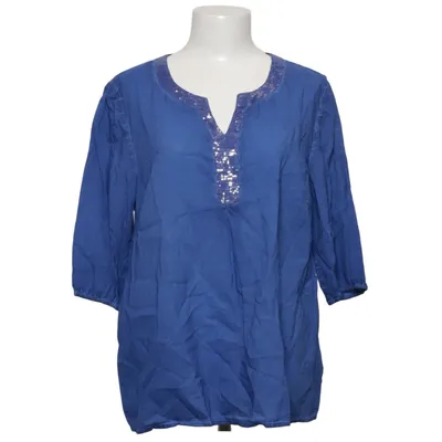 Blus (Blå) från Sheego Casual Bomull