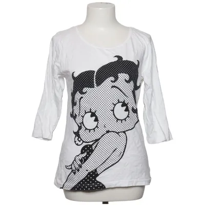 T-shirt (Blanc, Noir) de Betty Boop Coton