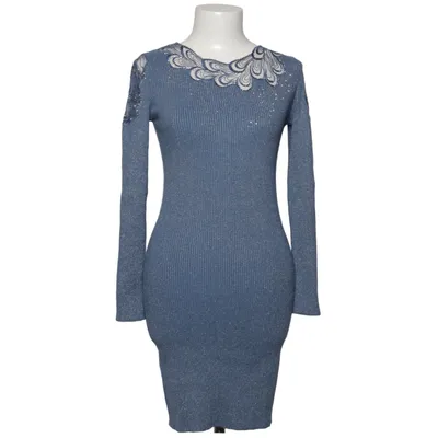 Dress (Blue) from Foresta Bella Elastane, Modal, Polyamide, Viscose