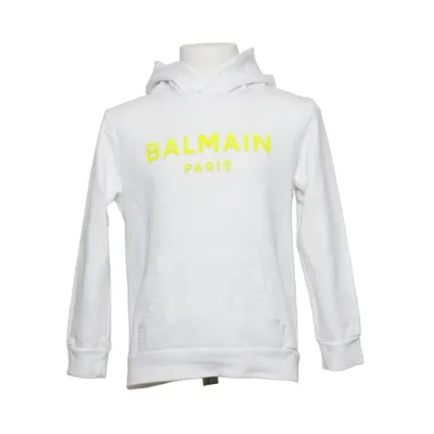 Hoodie (White, Yellow) from Balmain Cotton
